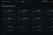 Military FPS Game 100 Screens, an UI Kit Template by pawellpi (Thumbnail 100 of 116)
