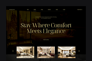 Figma Hotel & Inn Landing Page, a Landing Page Template by Musara (Thumbnail 2 of 5)