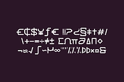 Gisalid - Space Font, a Sans Serif Font by QR Design Studio (Thumbnail 7 of 10)