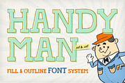 Handyman Font Full Service, a Serif Font by Frisk Shop (Thumbnail 2 of 5)