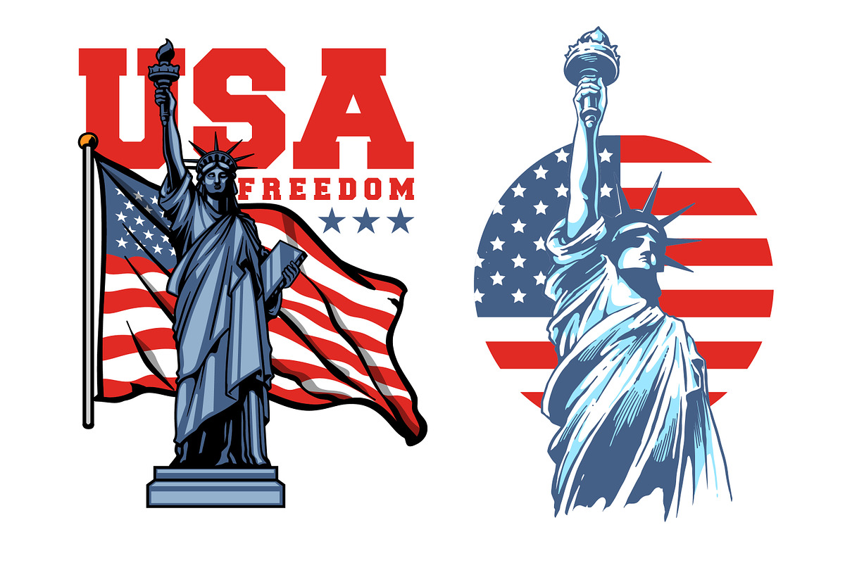 AMERICAN ICON & SYMBOLS bundel, an Object Illustration by grindstudio (Photo 4 of 7)