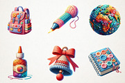 Crochet Back To School Sublimation, an Illustration by RobertsArt (Thumbnail 3 of 7)