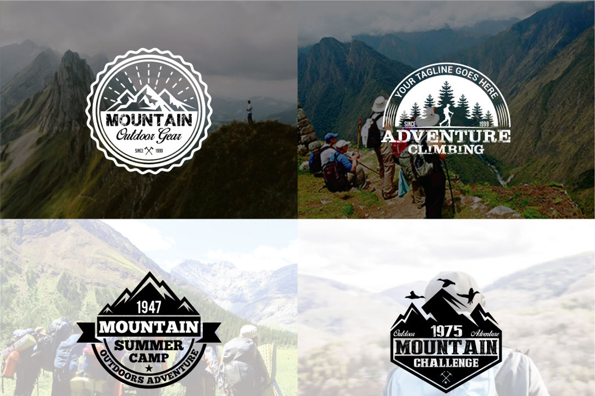 Adventure Badges, a Branding & Logo Template by shazi (Photo 5 of 9)