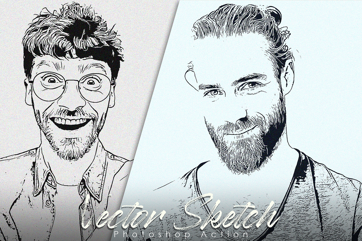 BUNDLE! 6 in 1 Sketch Action-80% OFF, an Action Add-On by Vatdesign (Photo 5 of 15)