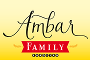 Ambar Family, a Script Font by Eurotypo (Thumbnail 1 of 5)
