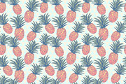 Bright pineapples patterns set, a Pattern Graphic by Julia Bilenko (Thumbnail 4 of 6)