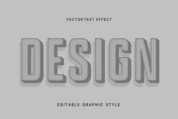 Embossed Concrete Bold Text Effect preview 3