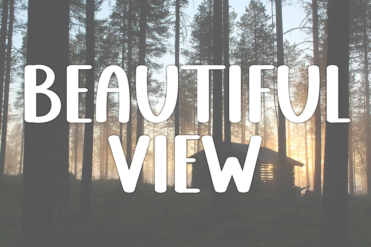Charming scenery, a Sans Serif Font by InermediaSTUDIO (Photo 4 of 7)