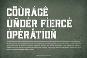 Gunsman - Millitary Display Serif Fo, a Font by Flawless And Co (Thumbnail 10 of 10)