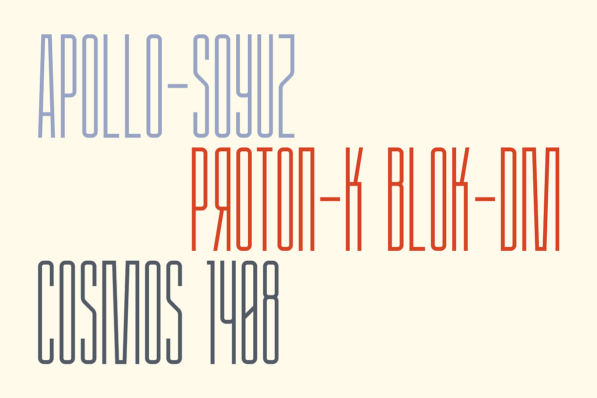 COSMONAUT Font, a Sans Serif Font by ILITY© Fonts (Photo 6 of 6)