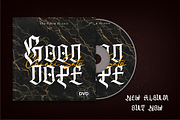 Black Might-Modern Blackletter Font, a Blackletter Font by overlaytemplates (Thumbnail 3 of 5)