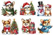 Christmas Dog clipart, an Illustration by Designworld (Thumbnail 2 of 5)