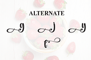 Strawberry | Script Font, a Handwritten Font by Scratchones (Thumbnail 8 of 9)