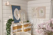 Willow Cottage Frames Mockup, a Household Mockup by Muse Mockups (Thumbnail 6 of 14)