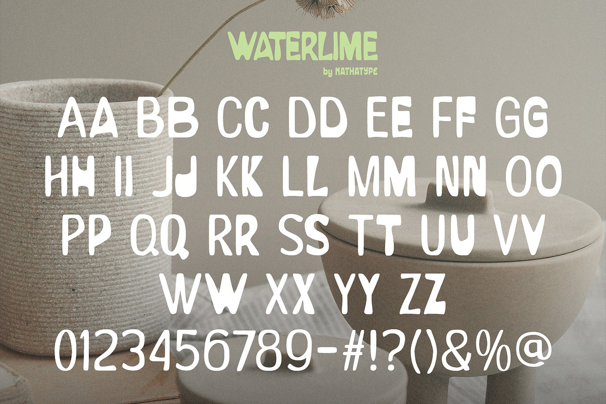 Watterlime, a Script Font by Nathatype (Photo 6 of 11)