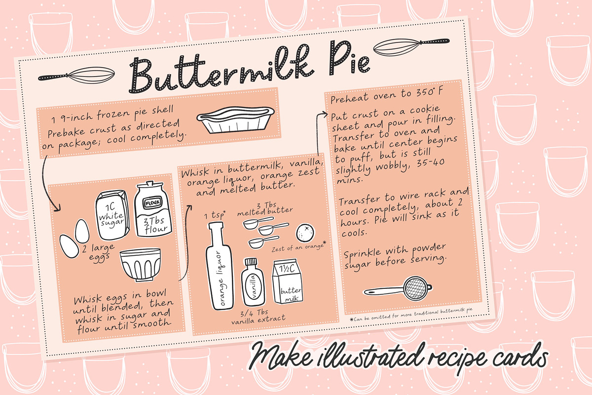 Baking Supplies Procreate Stamp Set, a Brushes & More by Sometimes Crafter Studio (Photo 4 of 6)