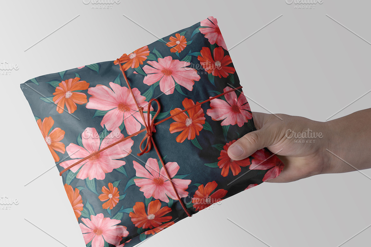Desert Rose Botanicals Collection, a Pattern Graphic by Nora Gad (Photo 15 of 19)