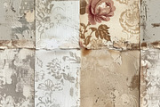 Rice Paper Tissue Collage pattern, a Background Photo by Virgo Studio (Thumbnail 1 of 2)