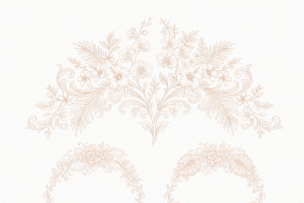 Toile Safari Animals Beige, an Animal Illustration by Invite to Clipart (Photo 8 of 14)