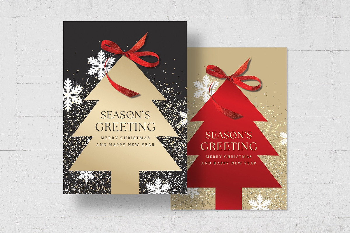 Christmas Greetings Card & Flyer, a Flyer Template by BrandPacks (Photo 4 of 5)