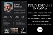 Black Content Creator Media Kit, a Social Media Template by Daily Creative (Thumbnail 2 of 5)