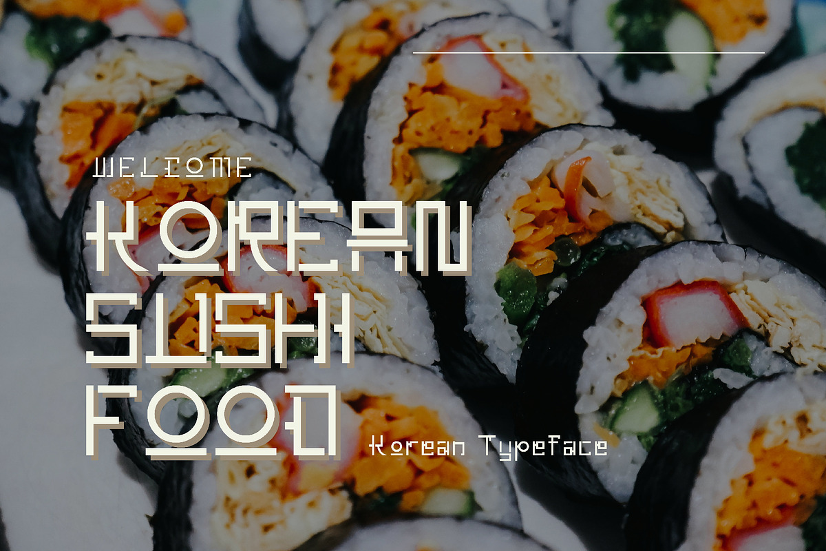 BOREA - Korean Style Typeface, a Sans Serif Font by Boril Std (Photo 3 of 12)