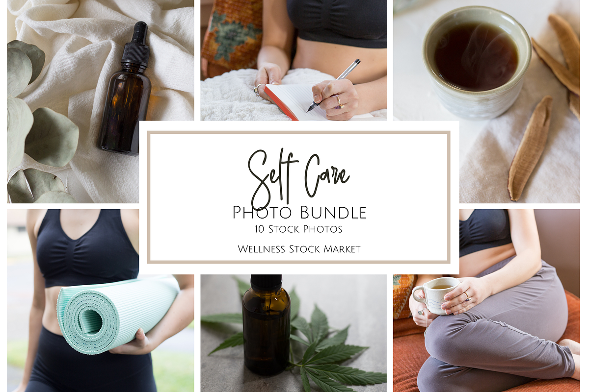 Self Care Photo Bundle, a Health & Medical Photo by Wellness Stock Market (Photo 1 of 11)