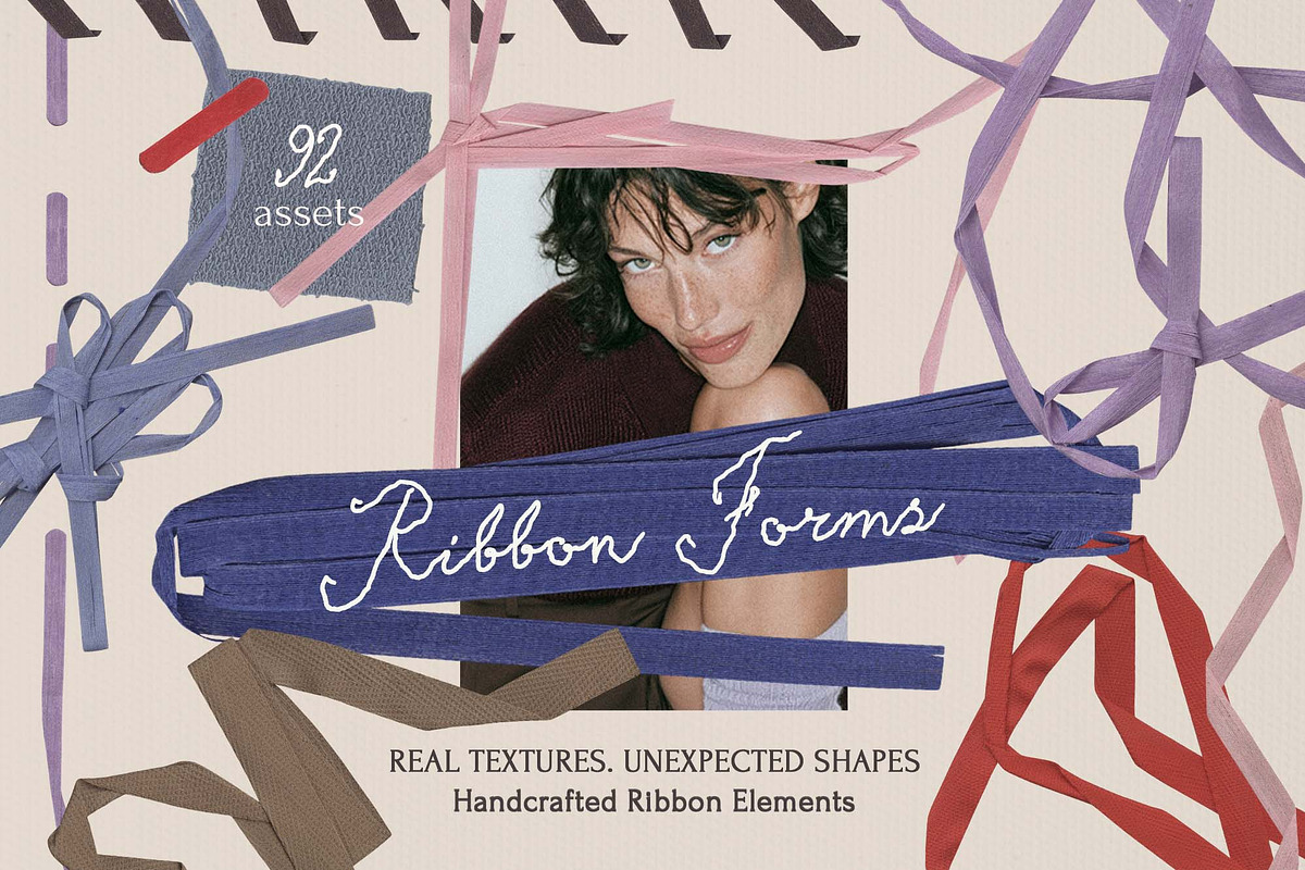 Ribbon Forms – Tactile Elements, an Object Graphic by DigARTbyHavroshka (Photo 1 of 14)
