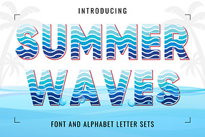 Summer Waves Font