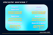 Feittan - Y2K Display Font, a Serif Font by PROF STUDIO (Thumbnail 2 of 4)