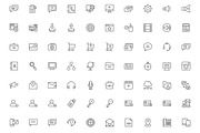 260 Web Design Line Icons, an Outline Icon by Vectors Market (Thumbnail 2 of 4)