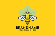 Honey Bee Mascot Vector Logo, a Branding & Logo Template by Megafox Studio (Thumbnail 2 of 2)