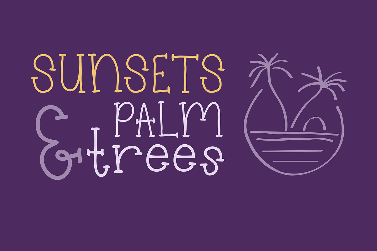 Wild Twilight Cute Typewriter Font, a Serif Font by Dancing with Ink (Photo 13 of 19)