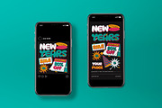 Black Green New Years Eve Flyer Set, a Flyer Template by graphicook (Thumbnail 3 of 3)