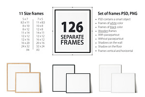 Frames & Walls Mockup Bundle - 5