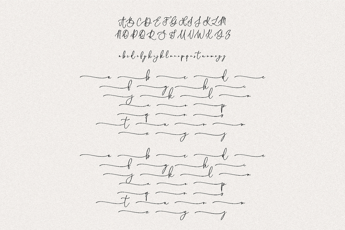 Rosalinda A Wedding Script Font, a Script Font by Prestige Artsy Studio (Photo 8 of 12)