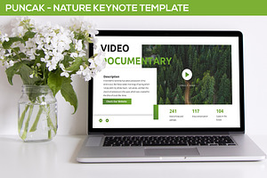 Puncak - Nature Keynote Template