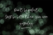 Wisteria Script, a Script Font by Calamar Studio (Thumbnail 11 of 13)