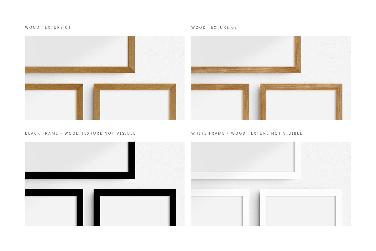 Gallery Wall Mockup | 7 Frames, a Household Mockup by DESIGN BY nube (Photo 8 of 9)