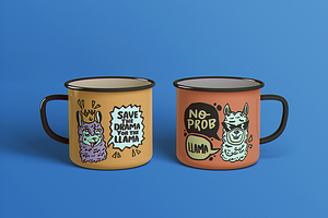 Enamel Mug / Tin Cup MockUp