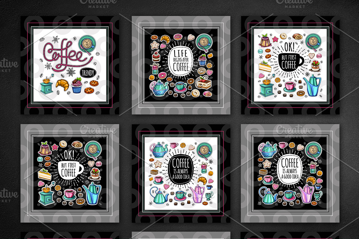 Big Coffee & Sweets Collection, a Brochure Template by Iraida_Bearlala (Photo 5 of 8)
