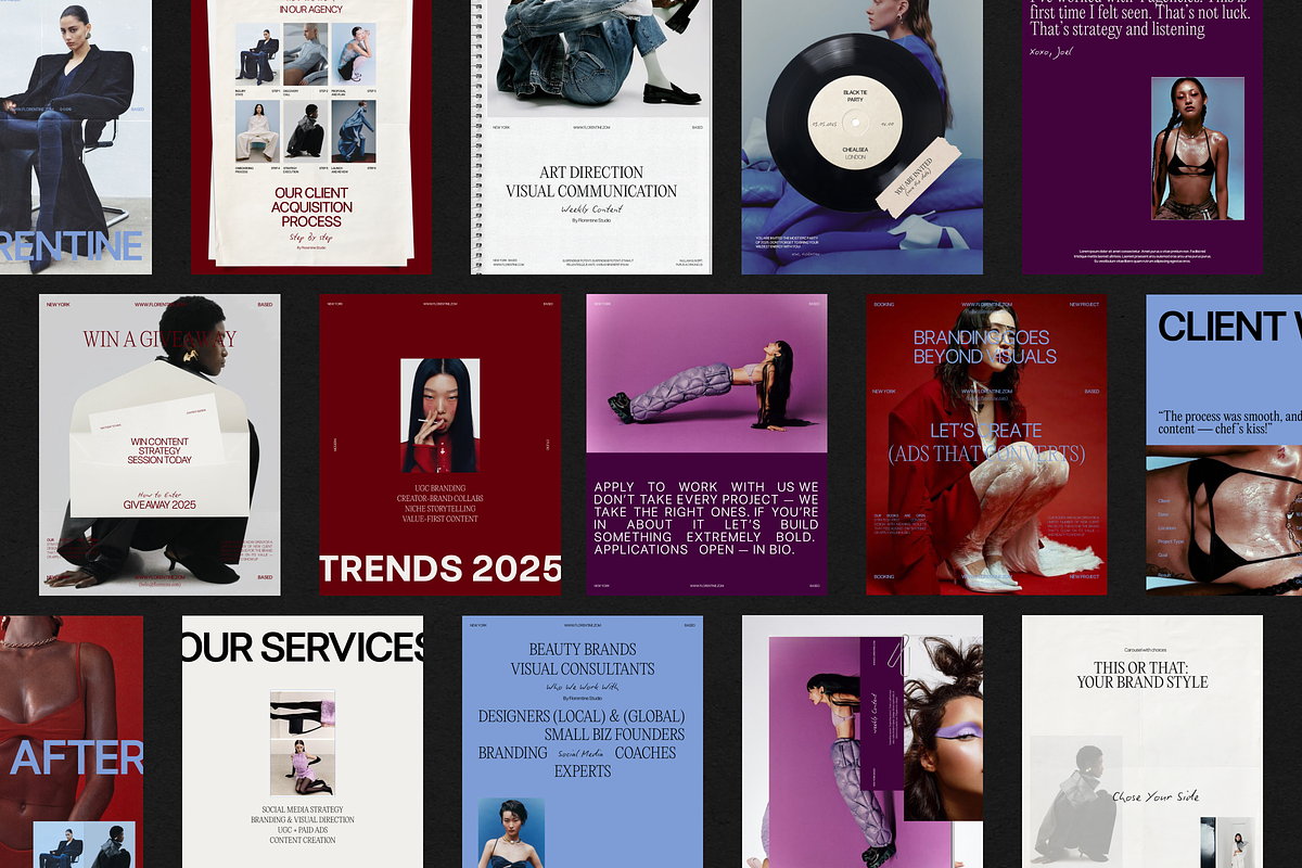 Florentine Social Media Kit preview 2