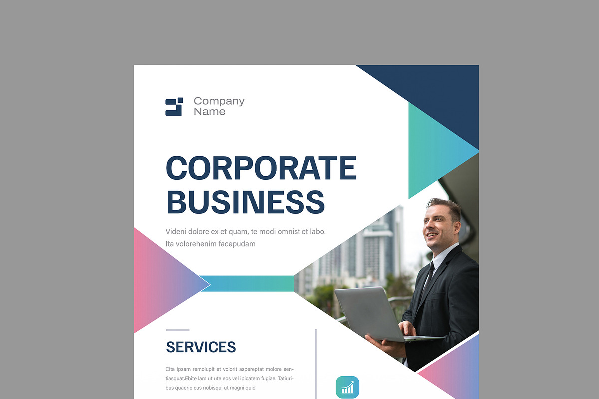 Corporate Business Flyer Design, a Flyer Template by MightyDesign (Photo 4 of 8)