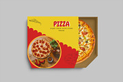 Pizza Box Mockup, a Merchandise Mockup by rahmatmoscae (Thumbnail 5 of 6)