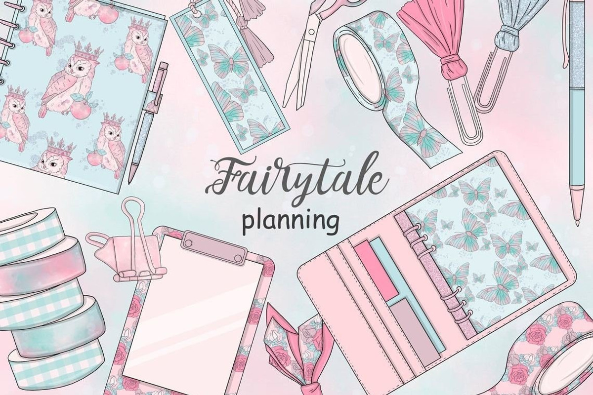 Fairytale Planning Collection, an Object Illustration by GlamArtZhanna (Photo 3 of 3)