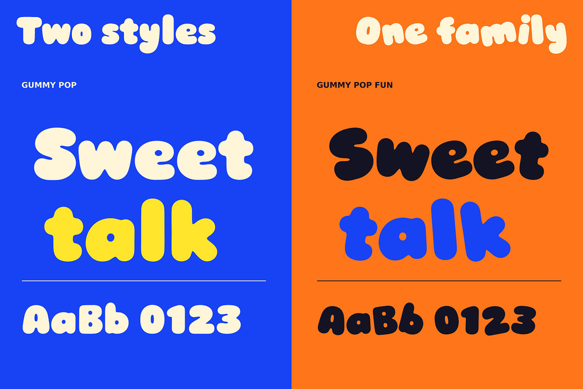 Gummy Pop Font, a Sans Serif Font by Handmadefont (Photo 9 of 15)