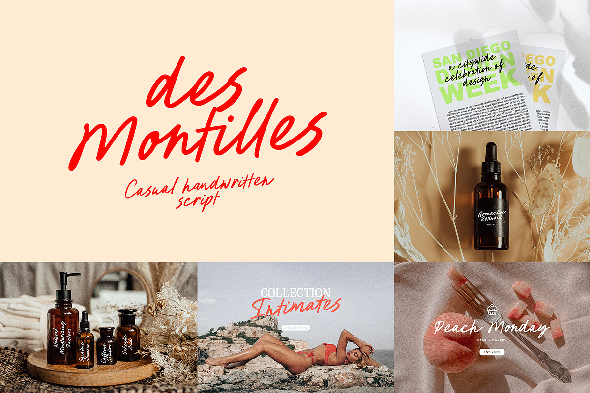 Girly Handwritten Font Bundle, a Handwritten Font by supfonts (Photo 2 of 11)