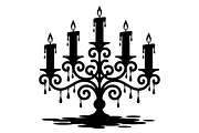 Candle silhouette vector, an Illustration by Amazin_art (Thumbnail 8 of 13)