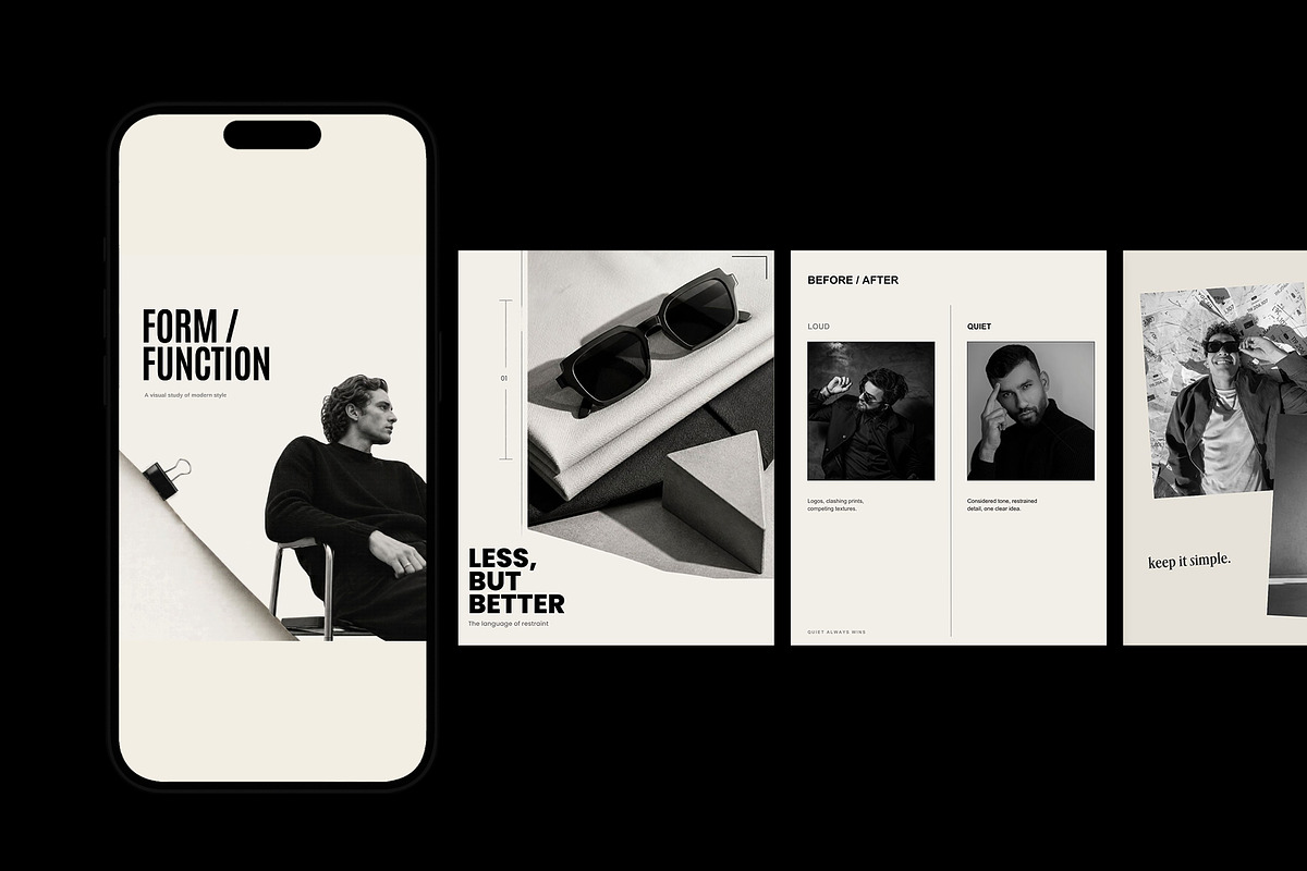 Aesthetic Social Media Kit Canva, a Social Media Template by Devators (Photo 1 of 6)