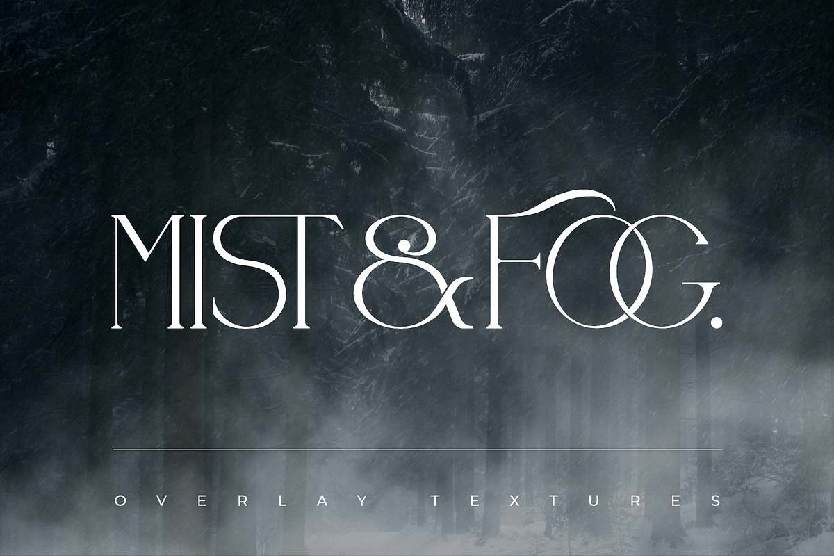 Mist & Fog Overlay Textures, a Texture Graphic by Aurora Graphics (Photo 1 of 7)
